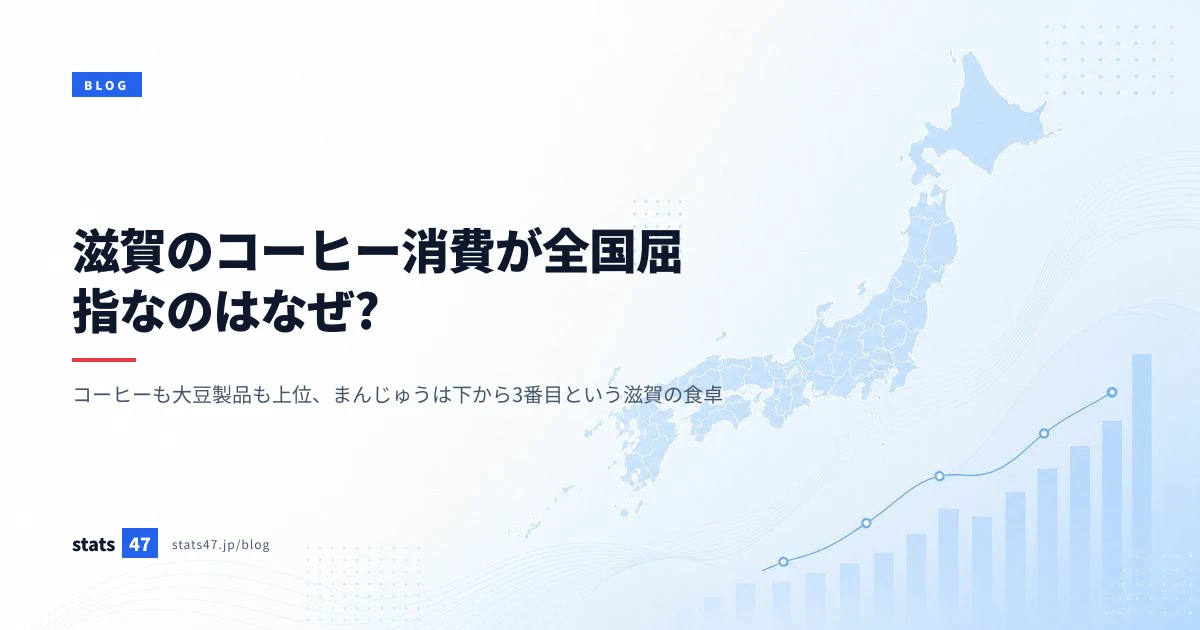 滋賀のコーヒー消費が全国屈指なのはなぜ?